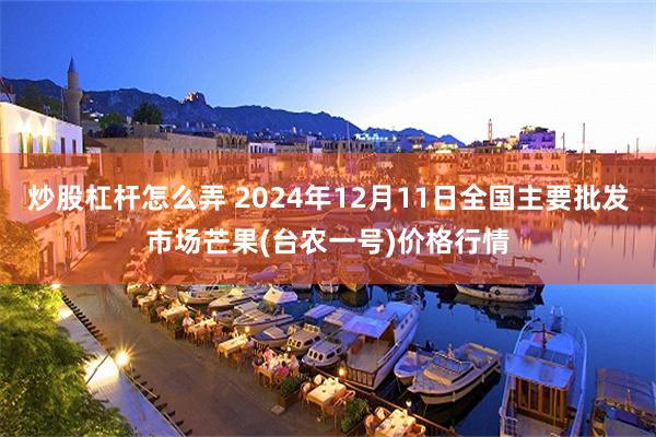 炒股杠杆怎么弄 2024年12月11日全国主要批发市场芒果(台农一号)价格行情